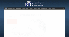 Desktop Screenshot of bigsdiamonds.com